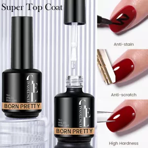 BORN PRETTY 15ml Base Top Coat Verstärkungsgel Transparent Soak Off UV LED Gel - Bild 1 von 31