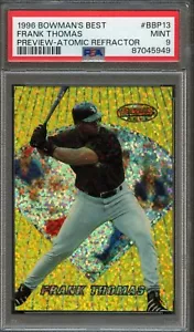 BB - 1996 - Bowmans Best - #BBP13 - Frank Thomas - Atomic Ref - PSA 9 - COMO NUEVO - Imagen 1 de 2