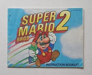 Nintendo NES - manual only for Super Mario Bros 2 (Round Seal) - original - Picture 1 of 3