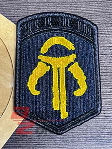 Parche Moral Flash Encubierto PDW Mando Star Wars Mandalorian Prometheus Diseño Werx - Imagen 1 de 2