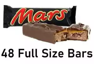 48 volle Größe Mars Karamell Schokolade Schokoriegel 52 g je - kanadisch - kostenloser Versand - Bild 1 von 1