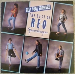 REO Speedwagon Best Foot Forward 1985 UK Vinyl LP Promo Copy Excellent Condition - Picture 1 of 5