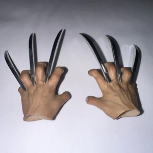 1/6 Super Duck Wolverine Paar Breitfinger Hand Metallkrallen - Bild 1 von 3