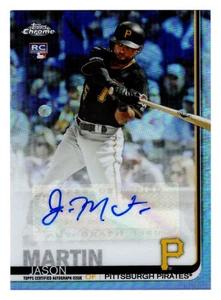 2019 Topps Update CHROME JASON MARTIN AUTO PITTSBURGH PIRATES RC CUA-JMA - Picture 1 of 1