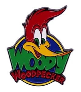 Woody Woodpecker Cartoon 1,25 Zoll Emaille Metall Pin - Bild 1 von 1
