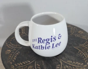 VTG Live Regis & Kathie Lee Wide Base Mug Made In USA Buena Vista Television - Picture 1 of 6