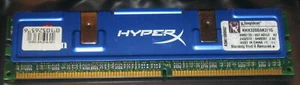 512MB KINGSTON DDR1 RAM 400MHz PC3200 DIMM 184-pol.CL3 KHX3200AK2/1G - Imagen 1 de 1