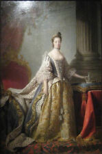 high quality oil painting 100% handpainted on canvas "Queen Charlotte"