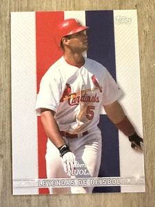 2022 Topps X Albert Pujols #36 Leyendas De Beisbol Cardinals Wander Franco Set - Picture 1 of 2
