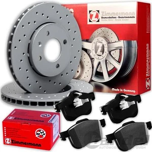 ZIMMERMANN SPORT BREMSSCHEIBEN 336mm + BELÄGE VORNE passend für VOLVO XC90 - Afbeelding 1 van 5