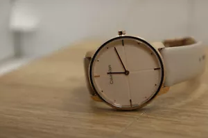 Womens Calvin Klein ck.35.4.34.0131 Rose Gold Womens Watch New Batt Leather - Picture 1 of 6
