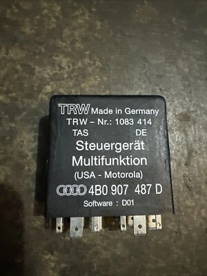 AUDI A4 A6 ALLROAD 2001-2004 RELÉ MULTIFUNCIÓN 608 4b0907487D OEM VOLKSWAGEN Foto 1 de 3