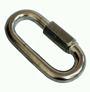 5-PC. Quick Link Chain Rope Cable Connector Heavy Duty 3/8" In - Imagen 1 de 2