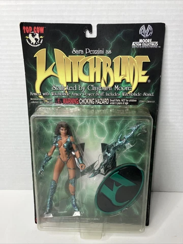 Sara Pezzini As Witchblade Action Figure Sculpted By Clayburn Moore New In Box Cover