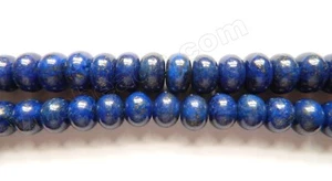 Gemstone, Semi Precious stone Smooth plain rondel button beads - Picture 1 of 314