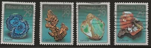 US Scott #2700-03, Singles 1992 Minerals 29c FVF Used - Picture 1 of 1