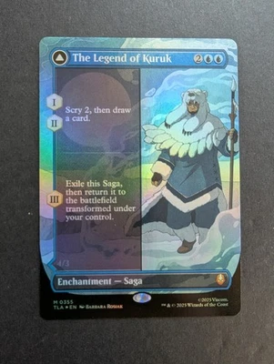 WOTC Avatar: The Last Airbender  The Legend of Kuruk (Borderless) (MR) (Foil NM) - Image 1 of 2