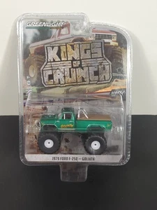 Greenlight 1979 Ford F-250 Monster Truck Goliath 1/64 Bigfoot Green Chase 49020C - Bild 1 von 10