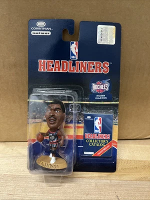 Figura de acción 1996 Hakeem Olajuwon Cabezales de la NBA Houston Rockets Caja 155 Foto 1 de 4