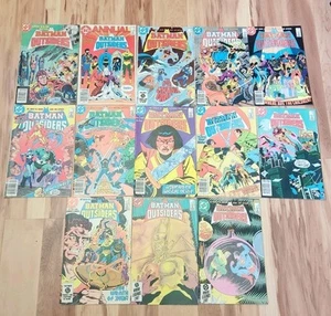 13 Issues Batman and the Outsiders LOT #2 #6-#14 #18 #19 (1983-1985, DC) - Picture 1 of 13