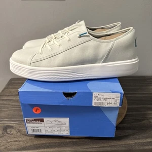 Hey Dude Cody Canvas Herren Größe 14 Slipper Schuhe Weiß Sneaker NEU - Bild 1 von 8
