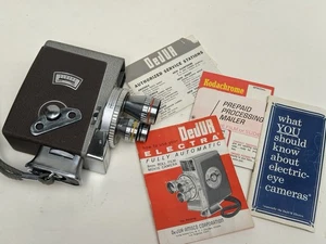 Macchina fotografica vintage anni 50 Dejur Electra 8mm non testata - Foto 1 di 9