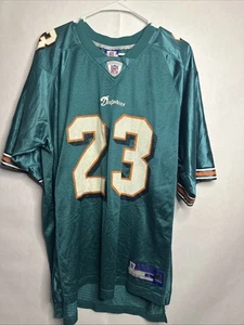 Vintage Men’s Reebok Miami Dolphins Ronnie Brown #23 Sz L NFL - Picture 1 of 7