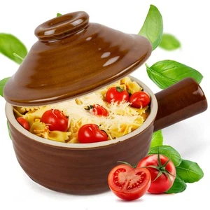 Egg Cooker - Non-Stick, Ceramic Microwave Egg Poacher with Dome Chimney Lid a... - Picture 1 of 7
