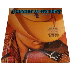 Skaggs Robbins Strait Jones Country At Its Best (LP) K tel WU3550 Country 1984 - Picture 1 of 6