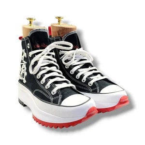 Converse x Keith Haring Edition Run Star Hike Hi Black Red Men's 7.5/Women's 9 - Picture 1 of 15