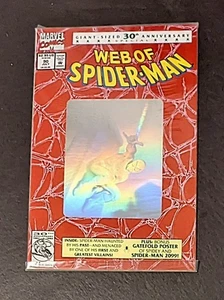 Web of Spider-Man #90 - Bolsa de polietileno sellada - Póster de Spider-Man 2099 - Marvel Comics - Imagen 1 de 2