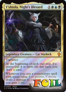 Y'shtola Night's Blessed 0007 Magic The Gathering Commander FINAL FANTASY Mythic NP Foil - Imagen 1 de 1