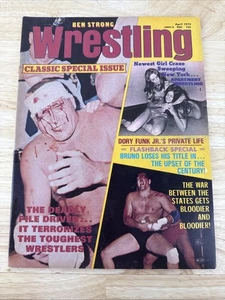 Ben Strong Wrestling Magazin April 1973 Neu Girl Apartment Craze Dory Funk - Bild 1 von 5