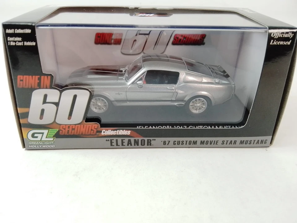 Greenlight Collectibles 86411 Gone in 60 Seconds Diecast 1/43 1967 Ford Mustang