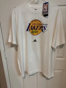 Adidas Neu mit Etikett Los Angeles Lakers T-Shirt XL Ron Artest Metta World Peace Autogramm - Bild 1 von 9