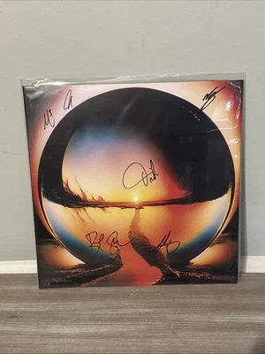 Cage The Elephant Autographed Neon Pill Vinyl - Milky Clear - SIGNED AND OPENED - Image 1 of 3