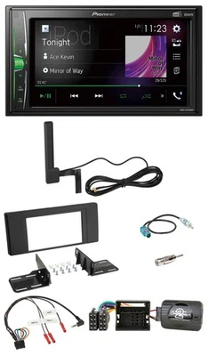 Pioneer MP3 DAB Lenkrad 2DIN Bluetooth Autoradio für Land Rover Range Rover Vogu - Bild 1 von 4