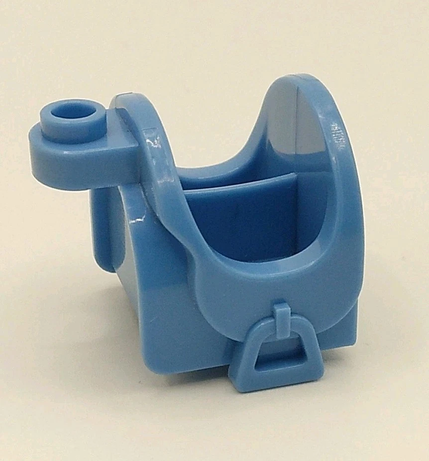 LEGO Friends Caballo Sillín Medio Azul con Estribos y Top Stud 93086 Niñas Foto 1 de 1