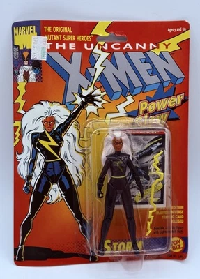 The Uncanny X-men STORM Action Figure Power Glow 1991 Vintage ToyBiz Sealed NEW  - Image 1 of 3
