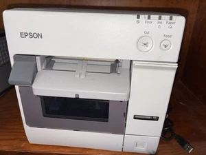 Epson TM-C3400 ColorWorks Label Printer M242A Inkjet Color with USB & Ethernet - Photo 1/11
