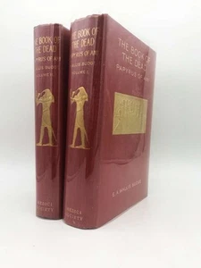 The Book Of The Dead - Papyrus Of Ani, E Budge, 2 Vol Set, E.A. Wallis Budge, Ve - Imagen 1 de 2