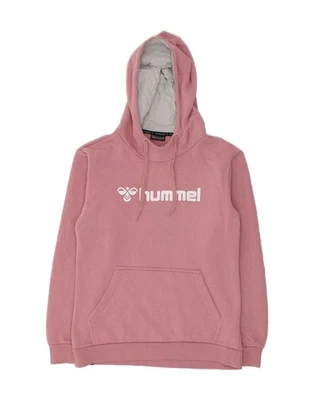 Sudadera con capucha gráfica para mujer HUMMEL UK 10 pequeña rosa algodón AU28 Foto 1 de 3