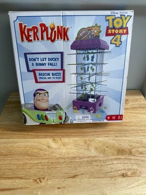 Disney Pixar Toy Story 4 Kerplunk Family Friendly Interactive Party Game Mattel - Image 1 of 4