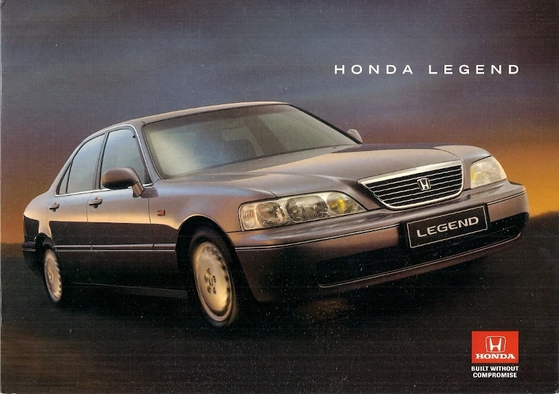 Honda Legend 3.5 Saloon 1996 UK Market Launch 10pp Sales Brochure - Image 1 of 1