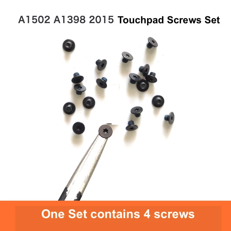 4 pcs Touchpad Screws Set for Macbook Pro A1502 A1398 - Image 1 of 1