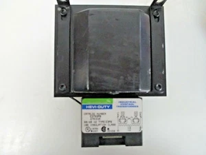HEVI-DUTY CONTROL TRANSFORMER 50/60 HZ .275KVA TYPE E3PB E2753PB - Picture 1 of 4