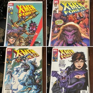 Lotto di 4 X-Men Forever 2a serie #1 - 4 (2009 Marvel) Claremont - Foto 1 di 5