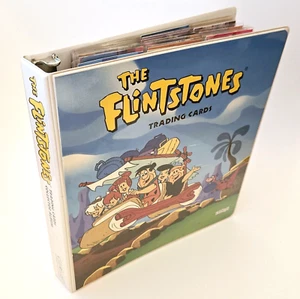 Juego completo de tarjetas coleccionables Cardz The Flintsones 1993 vintage en carpeta - LEER - Imagen 1 de 19