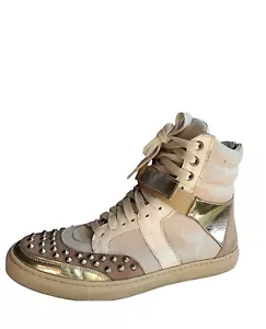 Elisabetta Franchi Baskets/sneakers Basse Color Beige Caldo Taglia 37 - Foto 1 di 11