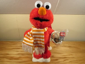 Sesame Street Telco 21 " Tall Motionette Animated Christmas Elmo w Cookies 1998 - Picture 1 of 13